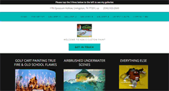 Desktop Screenshot of kensgolfcartpainting.com